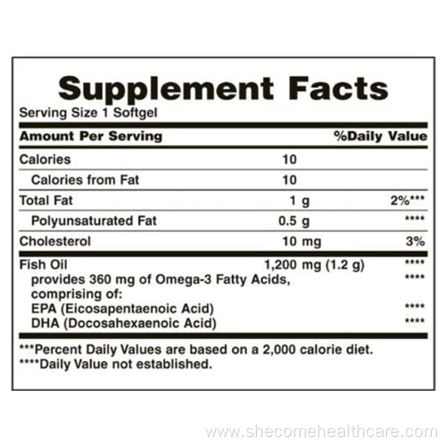 omega3 support immune health fish oil mini softgels